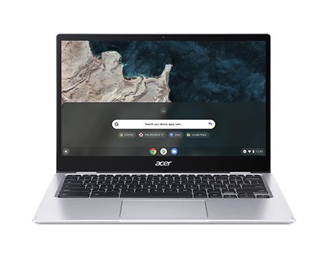 Acer Chromebook Spin 513 CP513-1H - (Qualcomm SC7180, 4GB RAM, 64GB eMMC, 13.3 inch Full HD Touchscreen Display, Chrome OS, Silver)