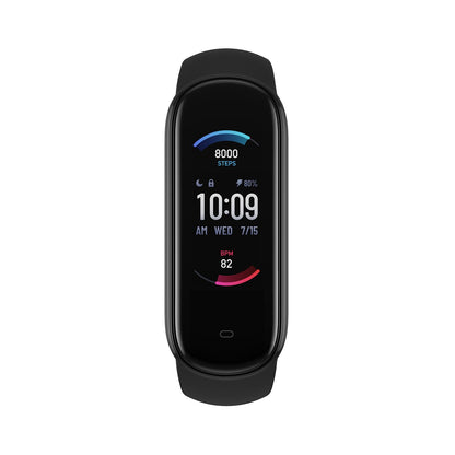 Amazfit Band 5 AMOLED Wristband activity tracker 2.79 cm (1.1") Black