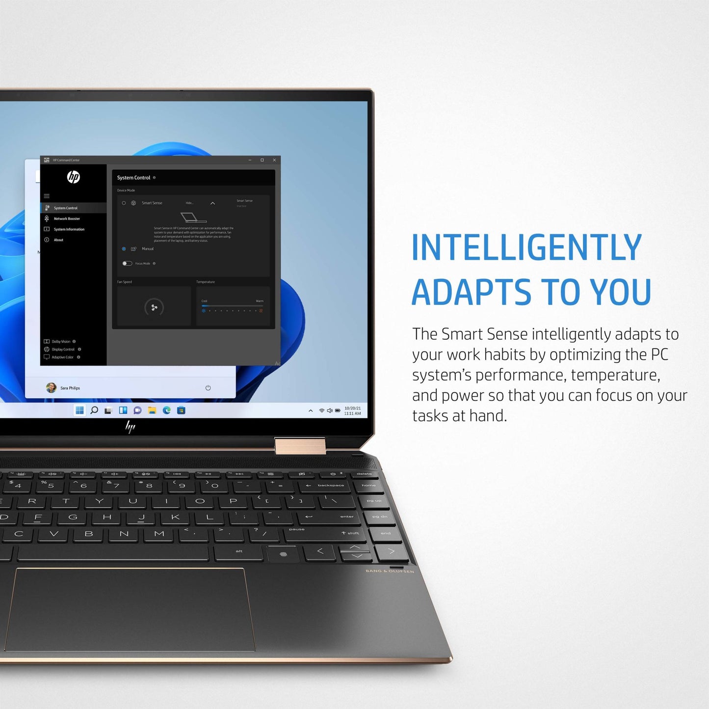 HP Spectre x360 14-ea0519na Hybrid (2-in-1) 34.3 cm (13.5") Touchscreen WUXGA+ Intel® Core™ i5 i5-1135G7 8 GB LPDDR4-SDRAM 512 GB SSD Wi-Fi 6 (802.11ax) Windows 11 Home Black