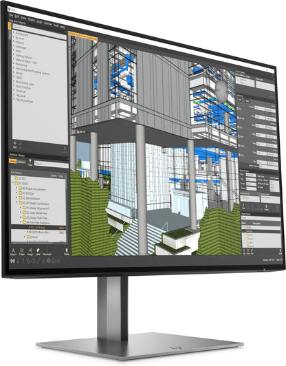 HP Z24n G3 computer monitor 61 cm (24") 1920 x 1200 pixels WUXGA LED Silver