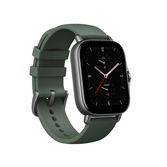 Amazfit GTS 2e 4.19 cm (1.65") AMOLED 43 mm Digital Touchscreen Green GPS (satellite)