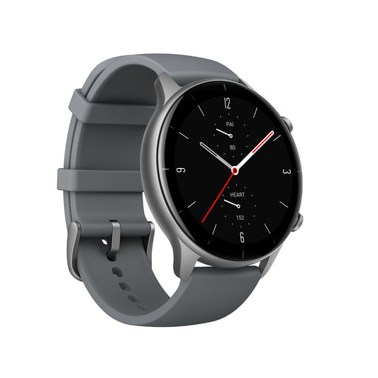 Amazfit GTR 2e 3.53 cm (1.39") AMOLED 46 mm Digital 454 x 454 pixels Touchscreen Grey GPS (satellite)