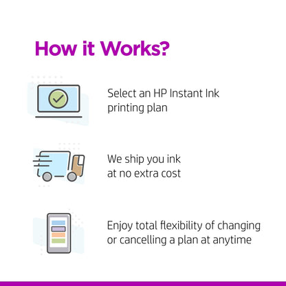 HP DeskJet HP 2710e All-in-One Printer, Color, Printer for Home, Print, copy, scan, Wireless; HP+; HP Instant Ink eligible; Print from phone or tablet