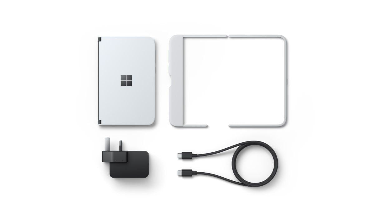 Microsoft Surface Duo 14.2 cm (5.6") Dual SIM Android 10.0 4G USB Type-C 6 GB 128 GB 3577 mAh White