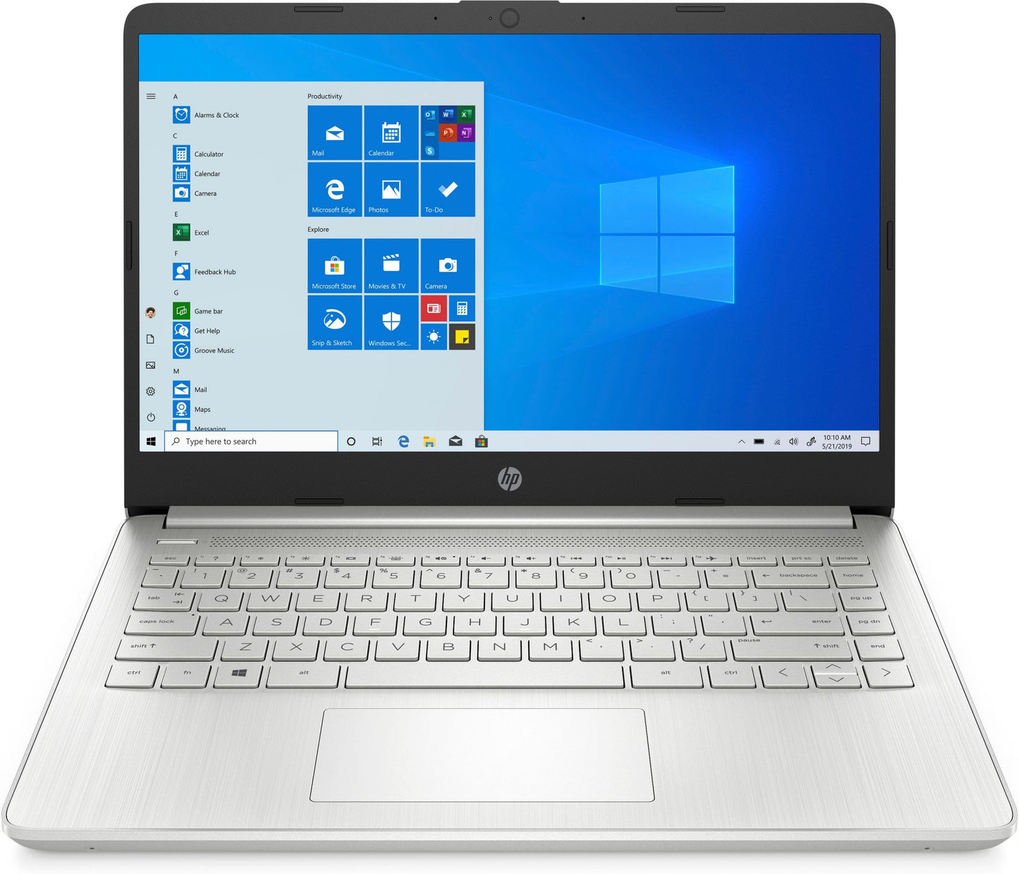 HP 14s-dq2510na Laptop 35.6 cm (14") Full HD Intel® Core™ i3 i3-1115G4 4 GB DDR4-SDRAM 256 GB SSD Wi-Fi 5 (802.11ac) Windows 11 Home in S mode Silver