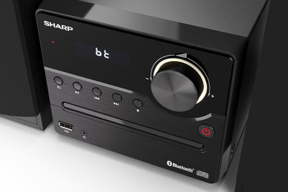 Sharp XL-B512(BK) home audio system Home audio micro system 45 W Black