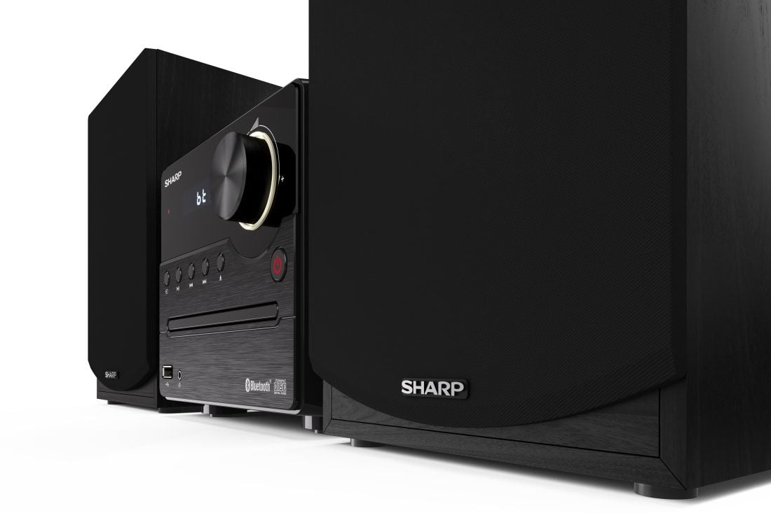 Sharp XL-B512(BK) home audio system Home audio micro system 45 W Black