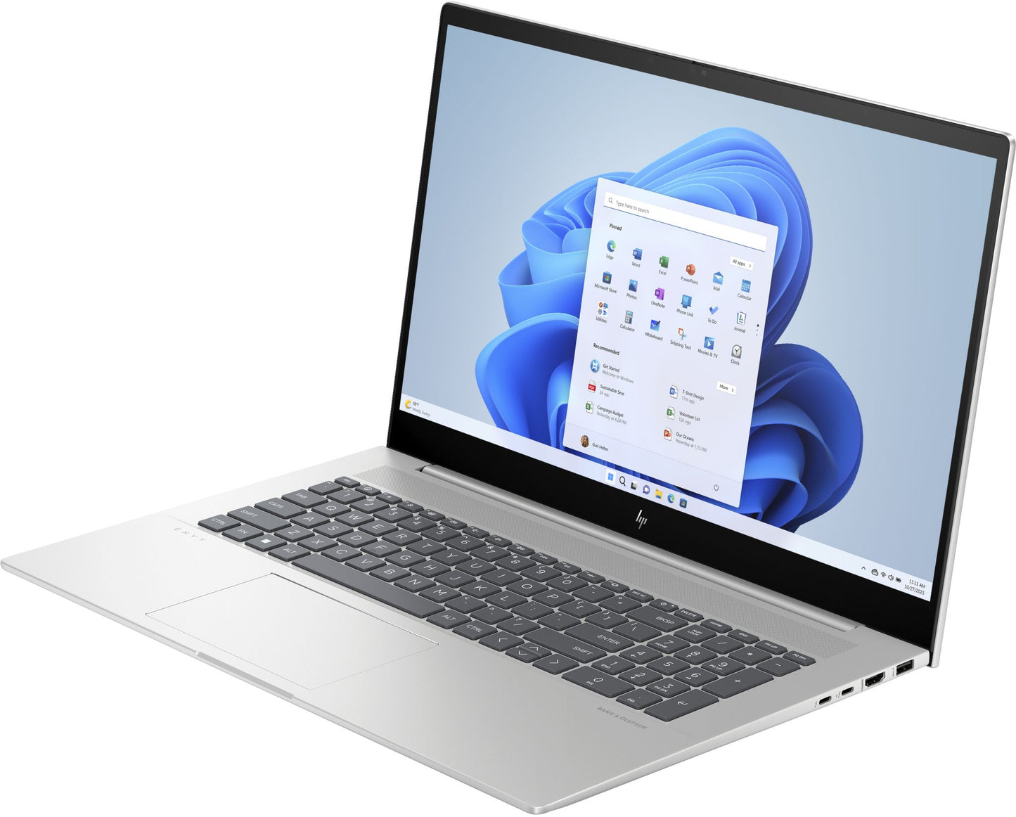 HP ENVY 17-cw0003na Laptop 43.9 cm (17.3") Full HD Intel® Core™ i5 i5-13500H 16 GB DDR4-SDRAM 512 GB SSD Wi-Fi 6E (802.11ax) Windows 11 Home Silver