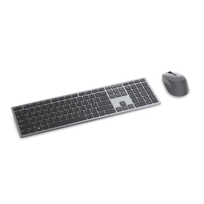 DELL KM7321W keyboard Mouse included RF Wireless + Bluetooth QWERTY US International Grey, Titanium
