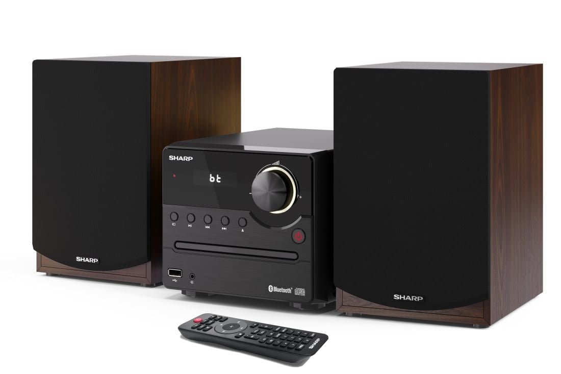 Sharp XL-B512(BR) home audio system Home audio micro system 45 W Brown