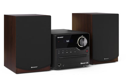 Sharp XL-B512(BR) home audio system Home audio micro system 45 W Brown
