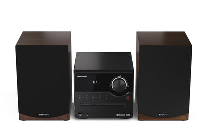 Sharp XL-B512(BR) home audio system Home audio micro system 45 W Brown