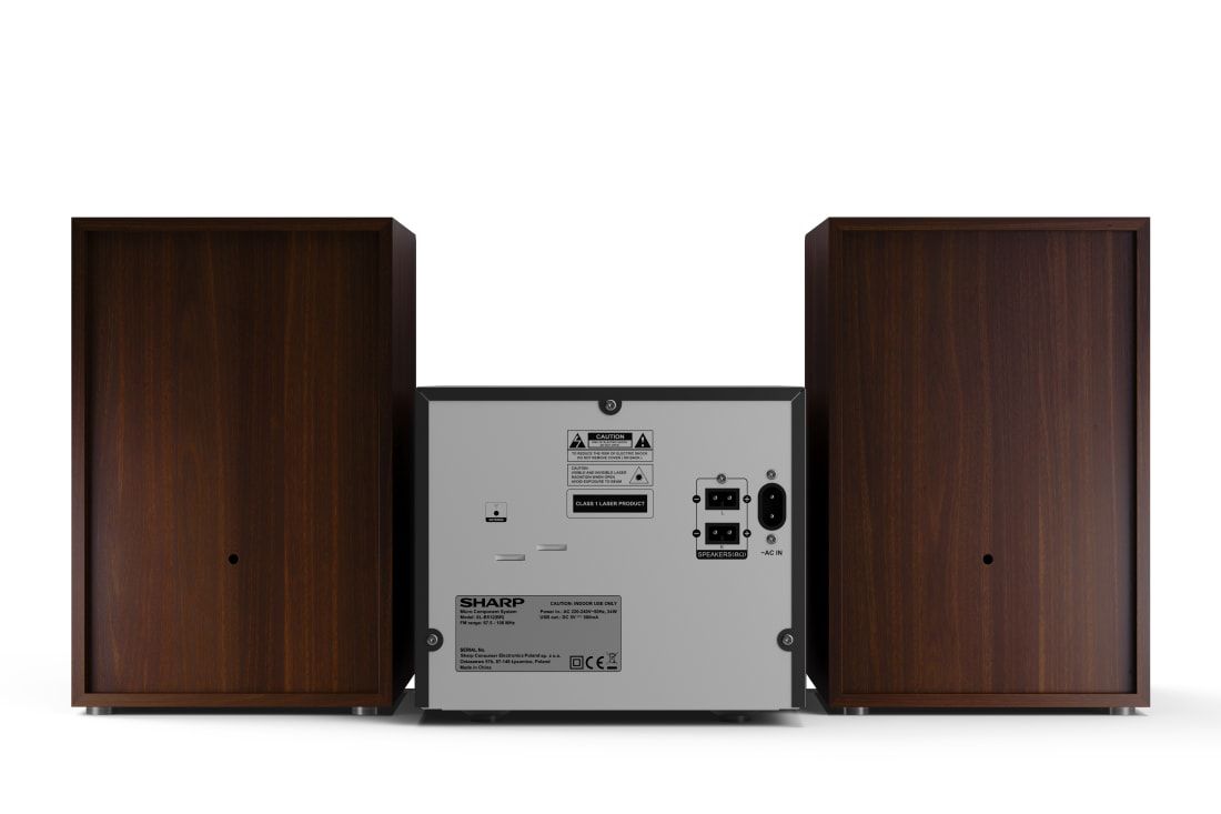 Sharp XL-B512(BR) home audio system Home audio micro system 45 W Brown