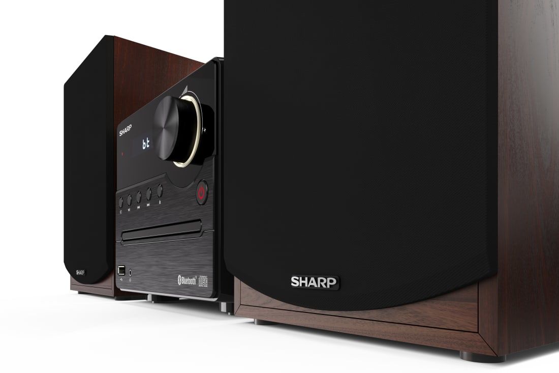 Sharp XL-B512(BR) home audio system Home audio micro system 45 W Brown