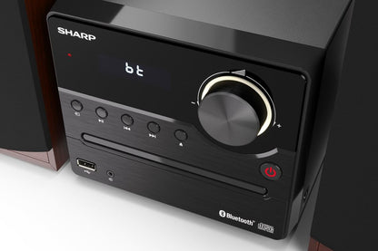 Sharp XL-B512(BR) home audio system Home audio micro system 45 W Brown
