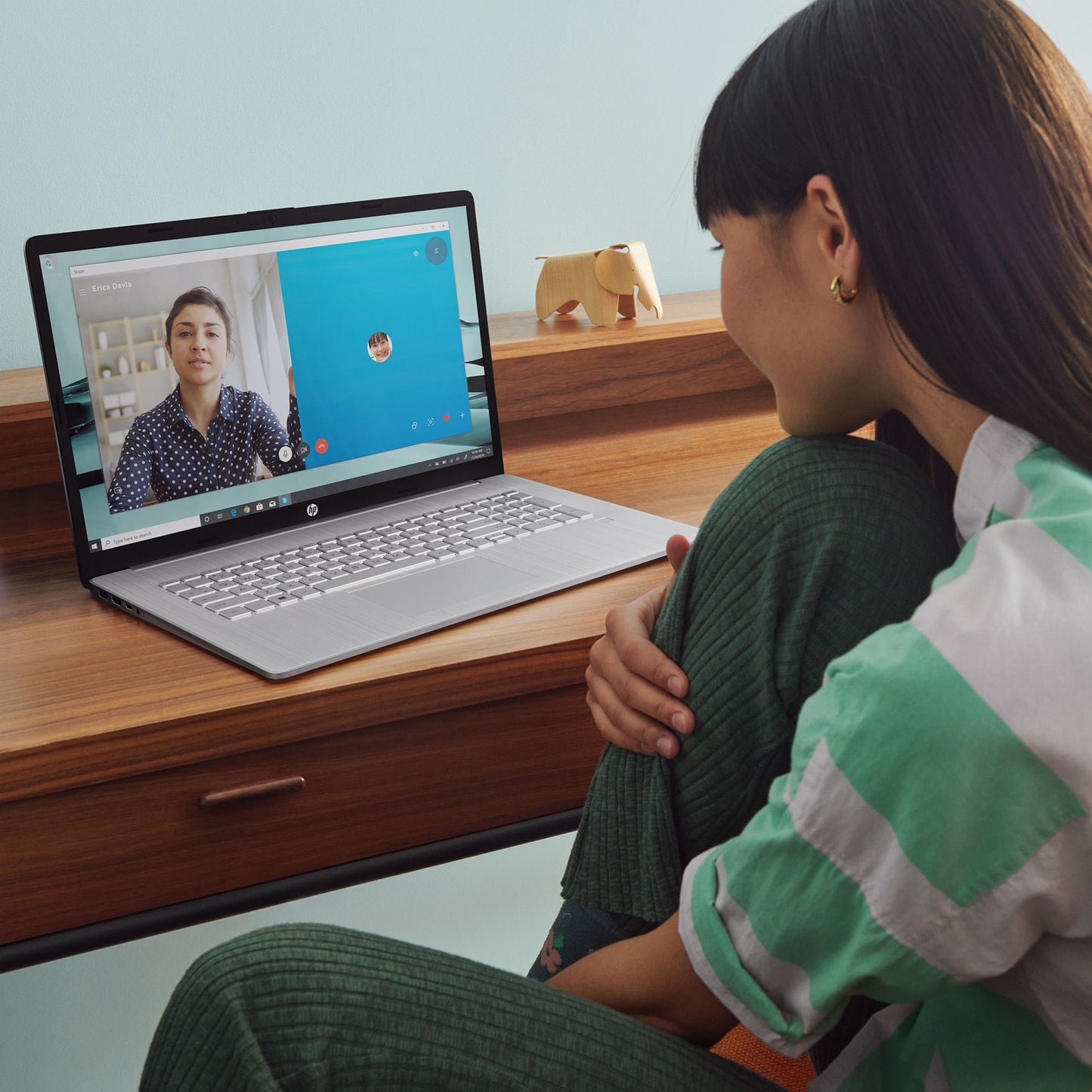 HP 17-cn0009na Laptop 43.9 cm (17.3") Full HD Intel® Core™ i3 i3-1125G4 8 GB DDR4-SDRAM 256 GB SSD Wi-Fi 5 (802.11ac) Windows 11 Home Silver