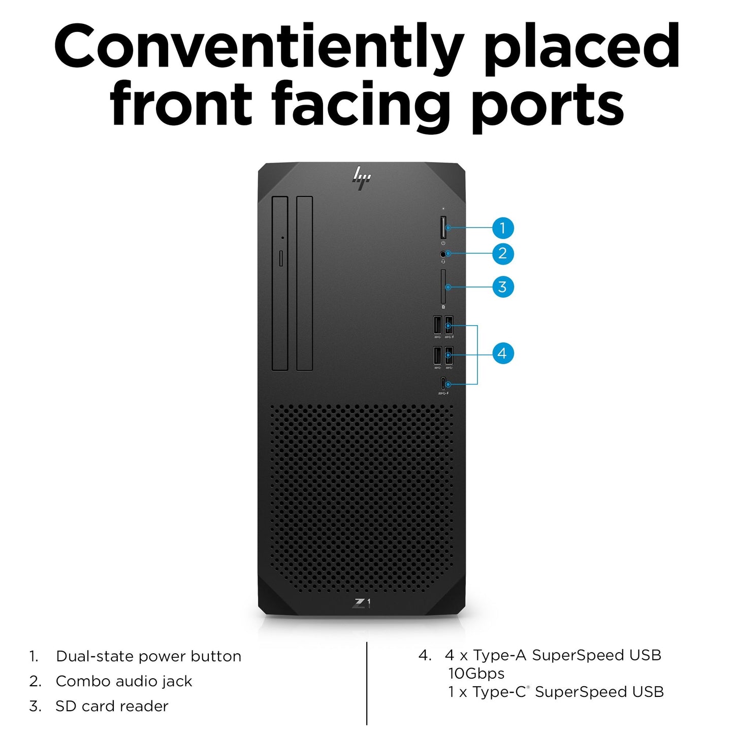 HP Z1 G9 Tower Intel® Core™ i7 i7-12700 16 GB DDR5-SDRAM 512 GB SSD NVIDIA GeForce RTX 3060 Windows 11 Pro Workstation Black