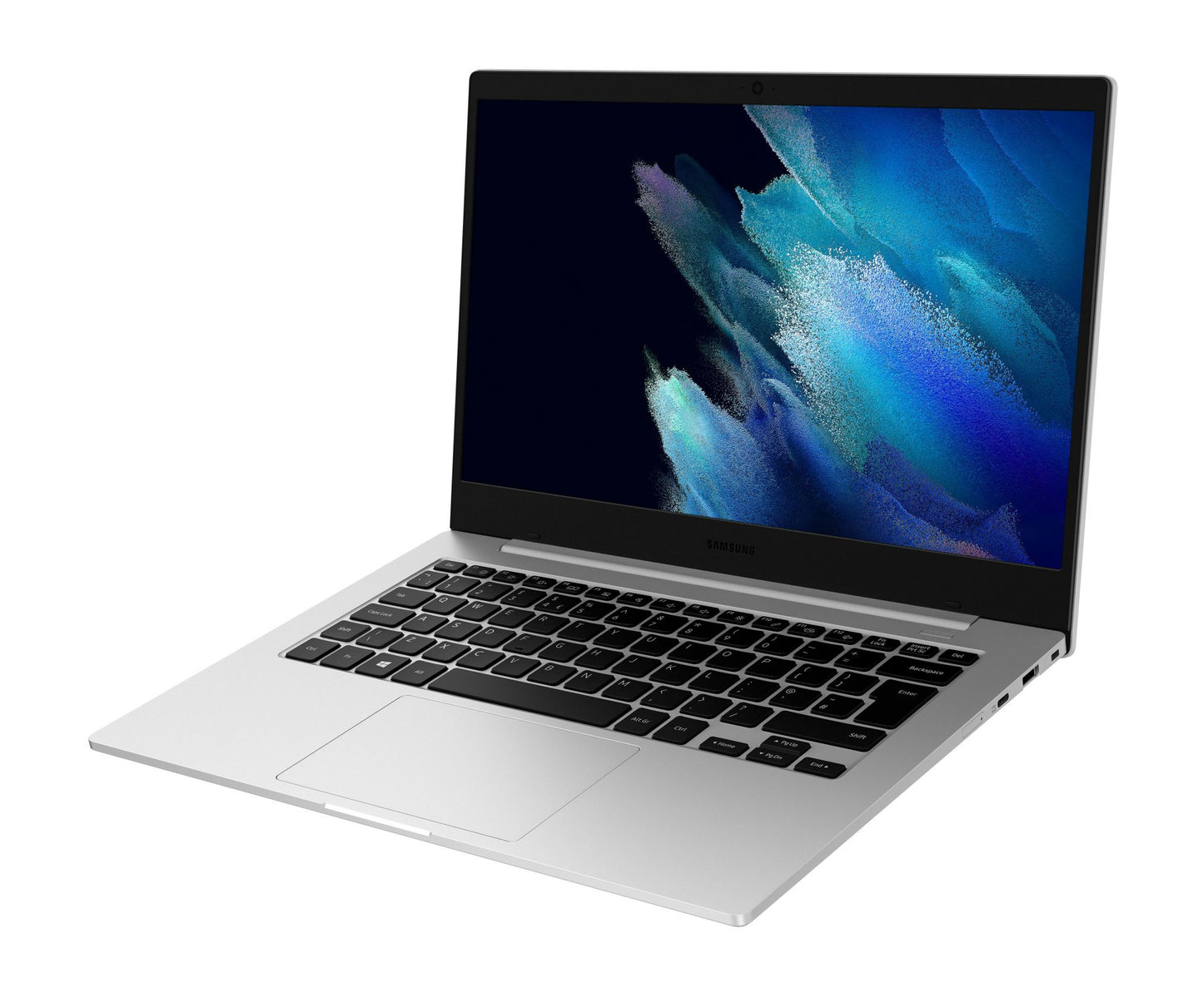 Samsung Galaxy Book Go Laptop 35.6 cm (14") Full HD Qualcomm Snapdragon 7c 4 GB LPDDR4-SDRAM 128 GB SSD Wi-Fi 5 (802.11ac) Windows 11 Home Silver