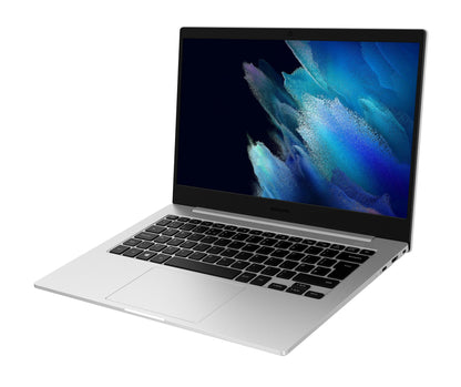 Samsung Galaxy Book Go Laptop 35.6 cm (14") Full HD Qualcomm Snapdragon 7c 4 GB LPDDR4-SDRAM 128 GB SSD Wi-Fi 5 (802.11ac) Windows 11 Home Silver