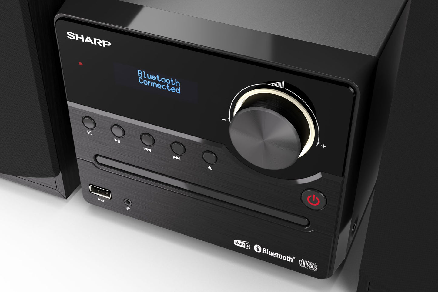 Sharp XL-B517D Home audio micro system 45 W Black