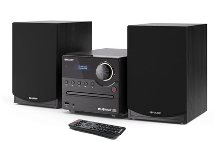 Sharp XL-B517D Home audio micro system 45 W Black