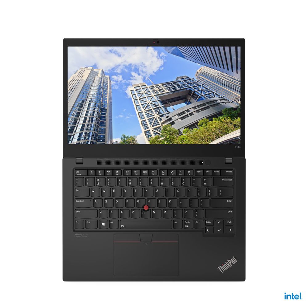 Lenovo ThinkPad T14s i5-1135G7 Notebook 35.6 cm (14") Full HD Intel® Core™ i5 8 GB LPDDR4x-SDRAM 256 GB SSD Wi-Fi 6 (802.11ax) Windows 10 Pro Black