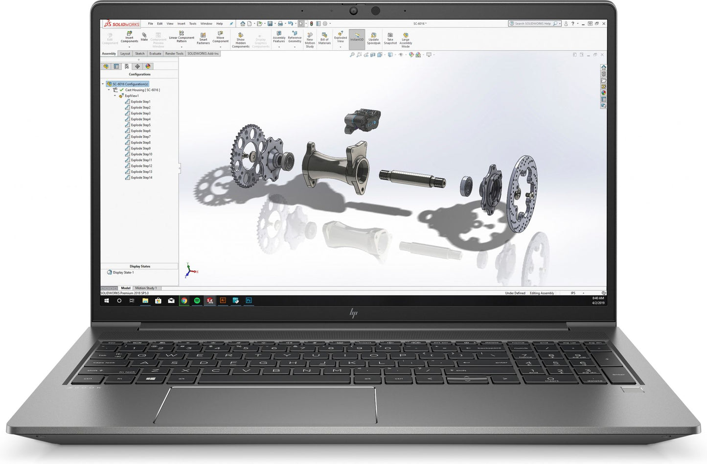 HP ZBook Power 15.6 inch G8 i5-11400H Mobile workstation 39.6 cm (15.6") Full HD Intel® Core™ i5 16 GB DDR4-SDRAM 512 GB SSD NVIDIA T600 Wi-Fi 6 (802.11ax) Windows 10 Pro Grey