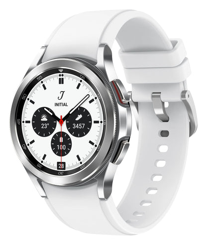 Samsung Galaxy Watch4 Classic 3.05 cm (1.2") Super AMOLED 42 mm 4G Silver GPS (satellite)