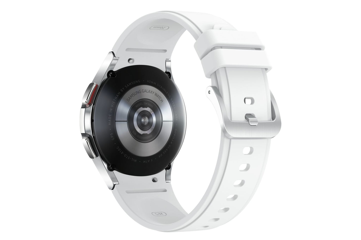 Samsung Galaxy Watch4 Classic 3.05 cm (1.2") Super AMOLED 42 mm 4G Silver GPS (satellite)