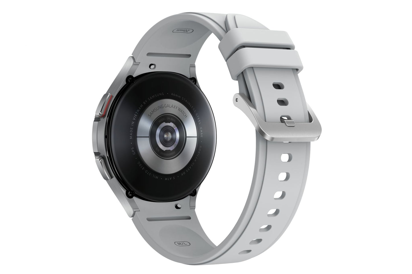 Samsung Galaxy Watch4 Classic 3.56 cm (1.4") Super AMOLED 46 mm 4G Silver GPS (satellite)
