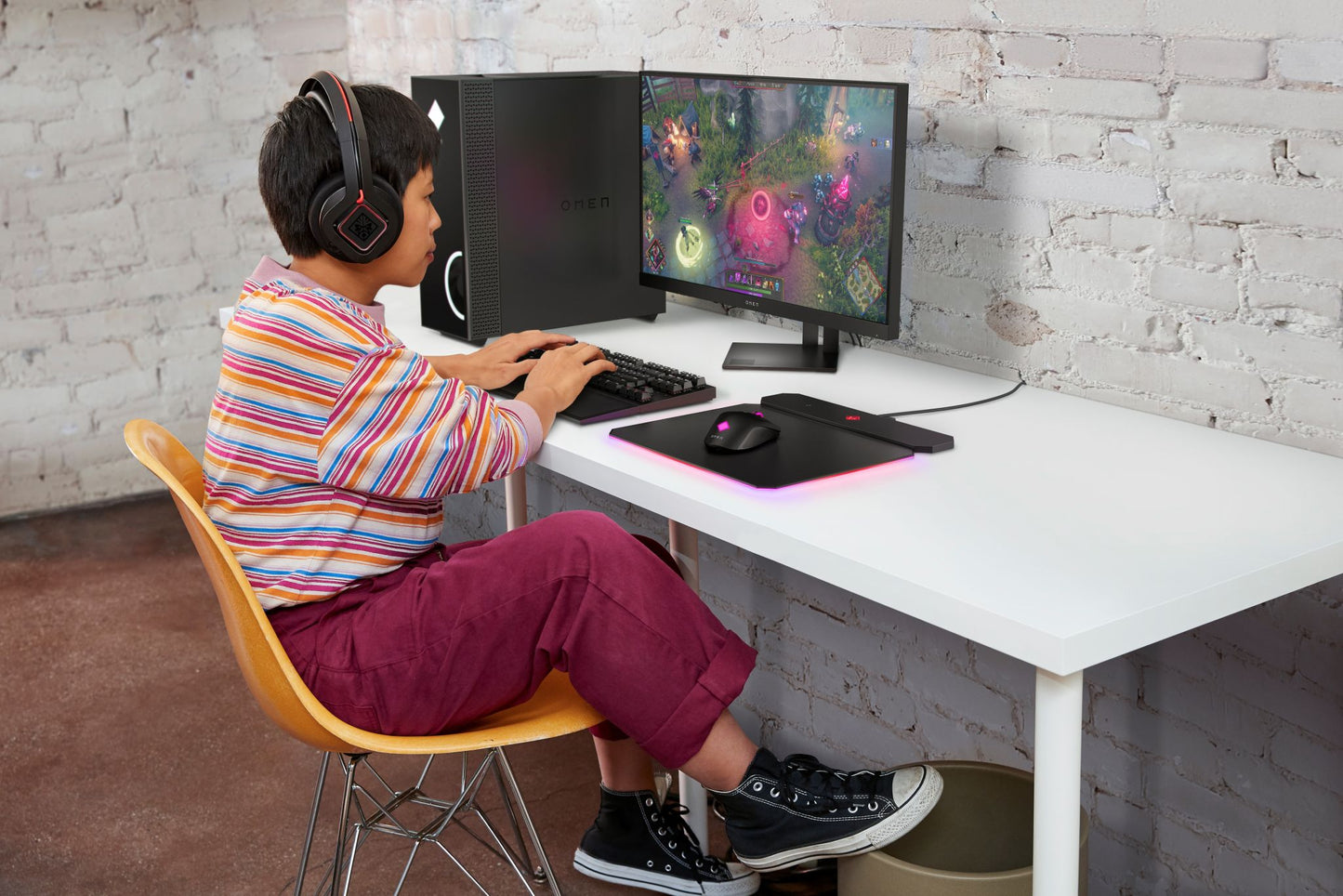 HP OMEN GT13-1047na Tower AMD Ryzen™ 7 5800X 16 GB DDR4-SDRAM 2.51 TB HDD+SSD NVIDIA GeForce RTX 3080 Windows 11 Home PC Black