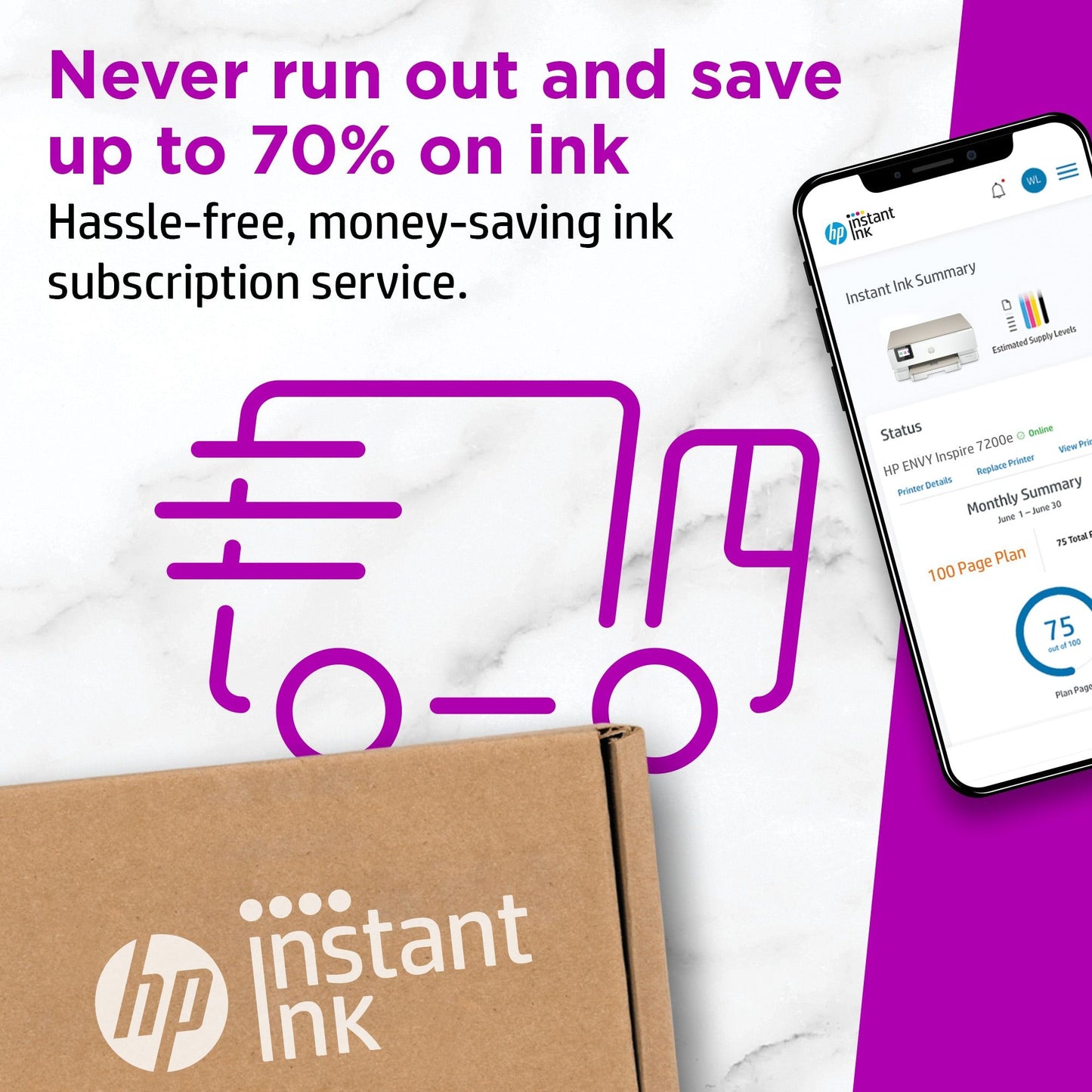 HP ENVY HP Inspire 7220e All-in-One Printer, Color, Printer for Home, Print, copy, scan, Wireless; HP+; HP Instant Ink eligible; Scan to PDF