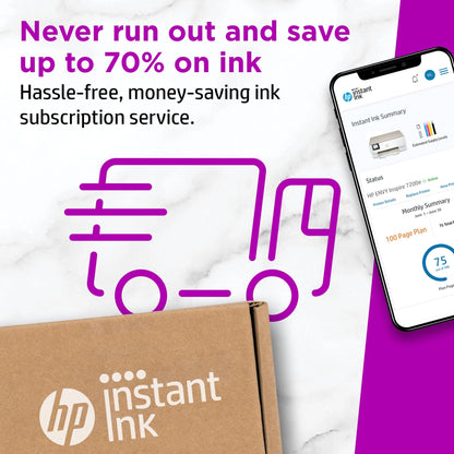 HP ENVY HP Inspire 7220e All-in-One Printer, Color, Printer for Home, Print, copy, scan, Wireless; HP+; HP Instant Ink eligible; Scan to PDF