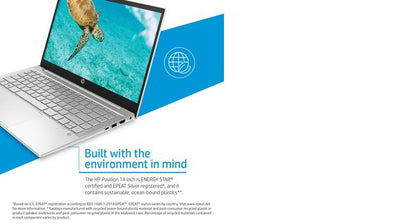 HP 14-ec0531sa Laptop 35.6 cm (14") Full HD AMD Ryzen™ 7 5700U 8 GB DDR4-SDRAM 512 GB SSD Wi-Fi 5 (802.11ac) Windows 11 Home Blue