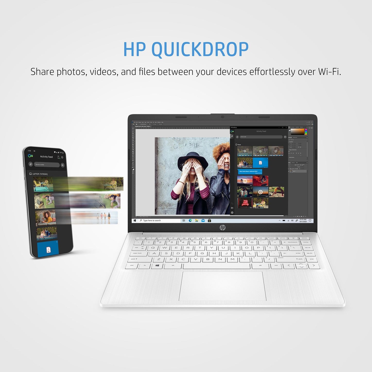 HP 14-eg0001na Laptop 35.6 cm (14") Full HD Qualcomm Snapdragon 7c Gen 2 4 GB LPDDR4x-SDRAM 128 GB eMMC Wi-Fi 5 (802.11ac) Windows 11 Home Silver