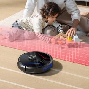 Eufy X8 robot vacuum 0.6 L Bagless Black, Blue, Rose