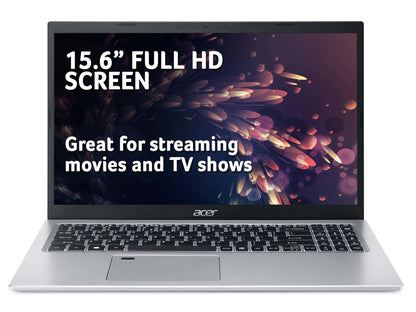 Acer Aspire 5 5 A515-56G 15.6 inch Laptop - (Intel Core i3-1115G4, 8GB, 256GB SSD, NVIDIA GeForce MX450, Full HD Display, Windows 11, Silver)
