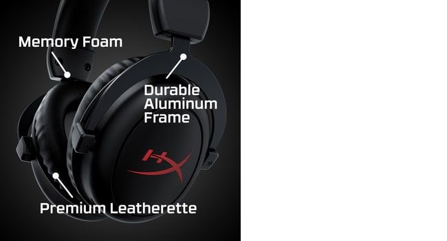 HyperX Cloud Core - Wireless Gaming Headset (Black)