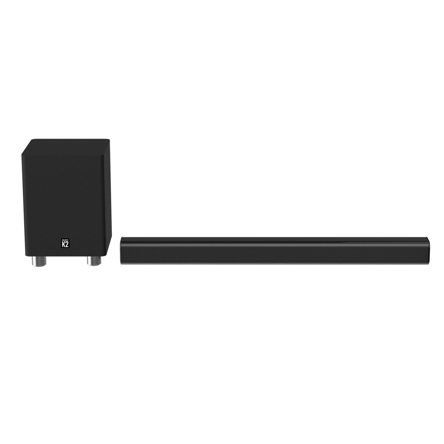 Majority K2 Soundbar and wireless subwoofer Black