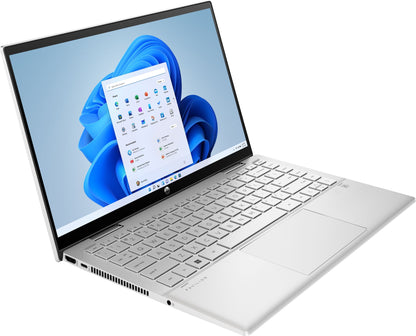 HP Pavilion x360 14-dy0032na Hybrid (2-in-1) 35.6 cm (14") Touchscreen Full HD Intel® Core™ i3 i3-1125G4 8 GB DDR4-SDRAM 128 GB SSD Wi-Fi 5 (802.11ac) Windows 11 Home in S mode Silver