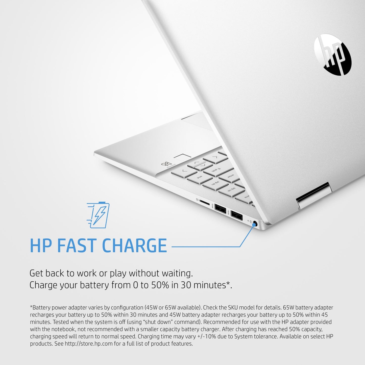 HP Pavilion x360 14-dy0032na Hybrid (2-in-1) 35.6 cm (14") Touchscreen Full HD Intel® Core™ i3 i3-1125G4 8 GB DDR4-SDRAM 128 GB SSD Wi-Fi 5 (802.11ac) Windows 11 Home in S mode Silver