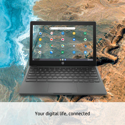 HP Chromebook 11a-ne0000na MT8183 Notebook 29.5 cm (11.6") HD MediaTek 4 GB LPDDR4x-SDRAM 64 GB eMMC Wi-Fi 5 (802.11ac) ChromeOS Grey