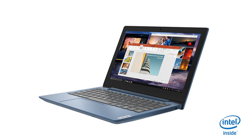Lenovo IdeaPad 1 Laptop 29.5 cm (11.6") HD Intel® Celeron® N N4020 4 GB DDR4-SDRAM 64 GB eMMC Wi-Fi 5 (802.11ac) Windows 11 Home in S mode Blue