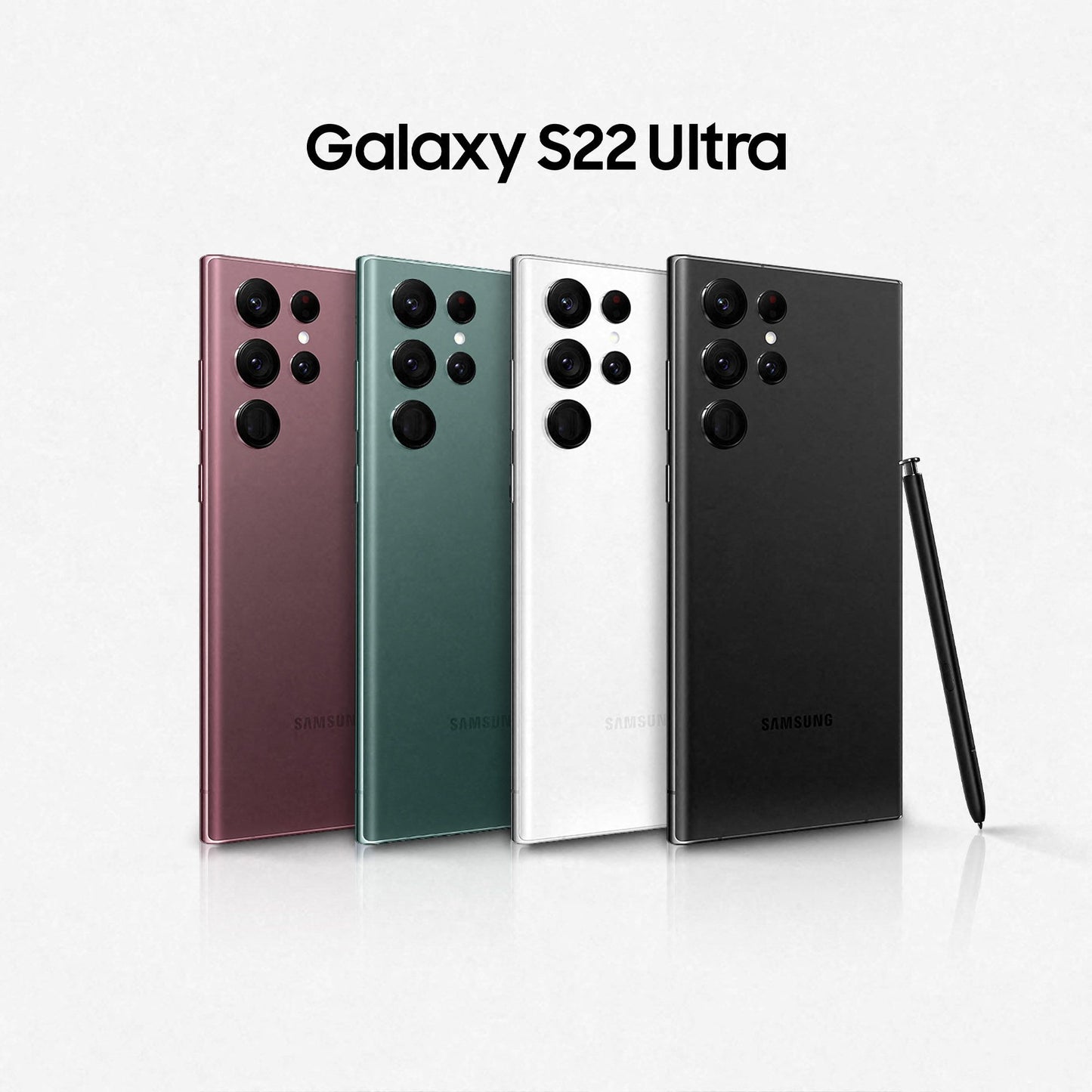 Samsung Galaxy S22 Ultra SM-S908B 17.3 cm (6.8") Dual SIM Android 12 5G USB Type-C 8 GB 128 GB 5000 mAh Burgundy