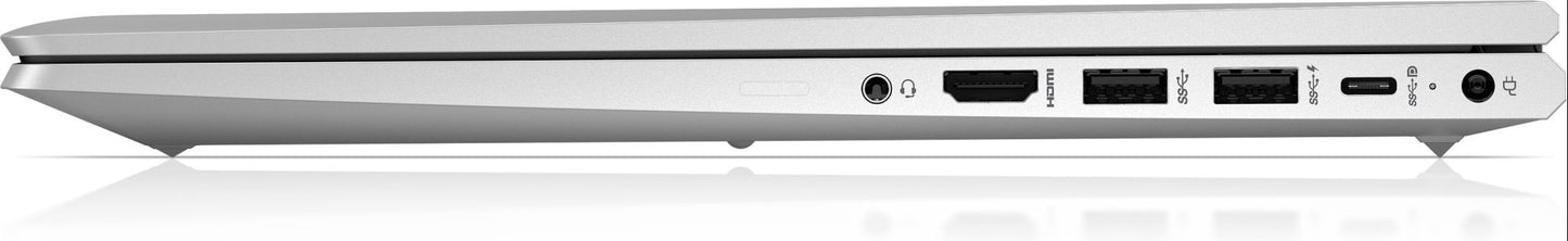 HP 450 G9 Laptop 39.6 cm (15.6") Full HD Intel® Core™ i5 i5-1235U 8 GB DDR4-SDRAM 256 GB SSD Wi-Fi 6E (802.11ax) Windows 11 Pro Silver