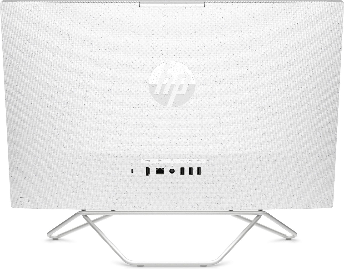 HP 24-cb0032na Intel® Pentium® Silver 60.5 cm (23.8") 1920 x 1080 pixels 4 GB DDR4-SDRAM 256 GB SSD All-in-One PC Windows 11 Home Wi-Fi 5 (802.11ac) White