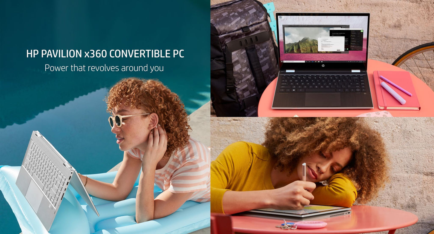 HP Pavilion 24-ca1000na Intel® Core™ i5 60.5 cm (23.8") 1920 x 1080 pixels 8 GB DDR4-SDRAM 512 GB SSD All-in-One PC Windows 11 Home Wi-Fi 5 (802.11ac) White