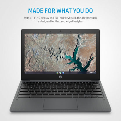 HP Chromebook 11a-na0000na 29.5 cm (11.6") HD MediaTek MT8183 4 GB LPDDR4-SDRAM 64 GB eMMC Wi-Fi 5 (802.11ac) ChromeOS White