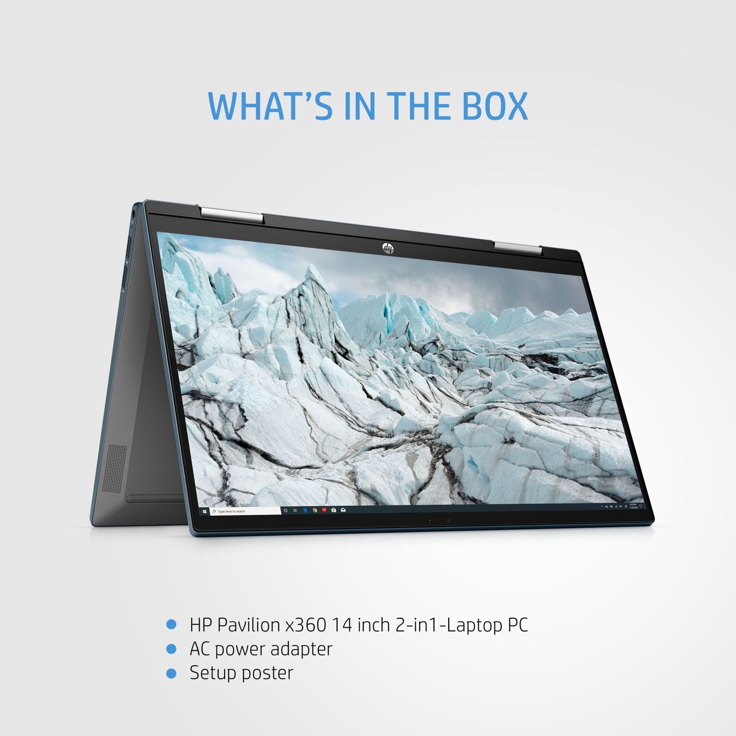 HP Pavilion x360 14-dy0520sa Hybrid (2-in-1) 35.6 cm (14") Touchscreen Full HD Intel® Pentium® Gold 7505 4 GB DDR4-SDRAM 128 GB SSD Wi-Fi 6 (802.11ax) Windows 11 Home in S mode Silver