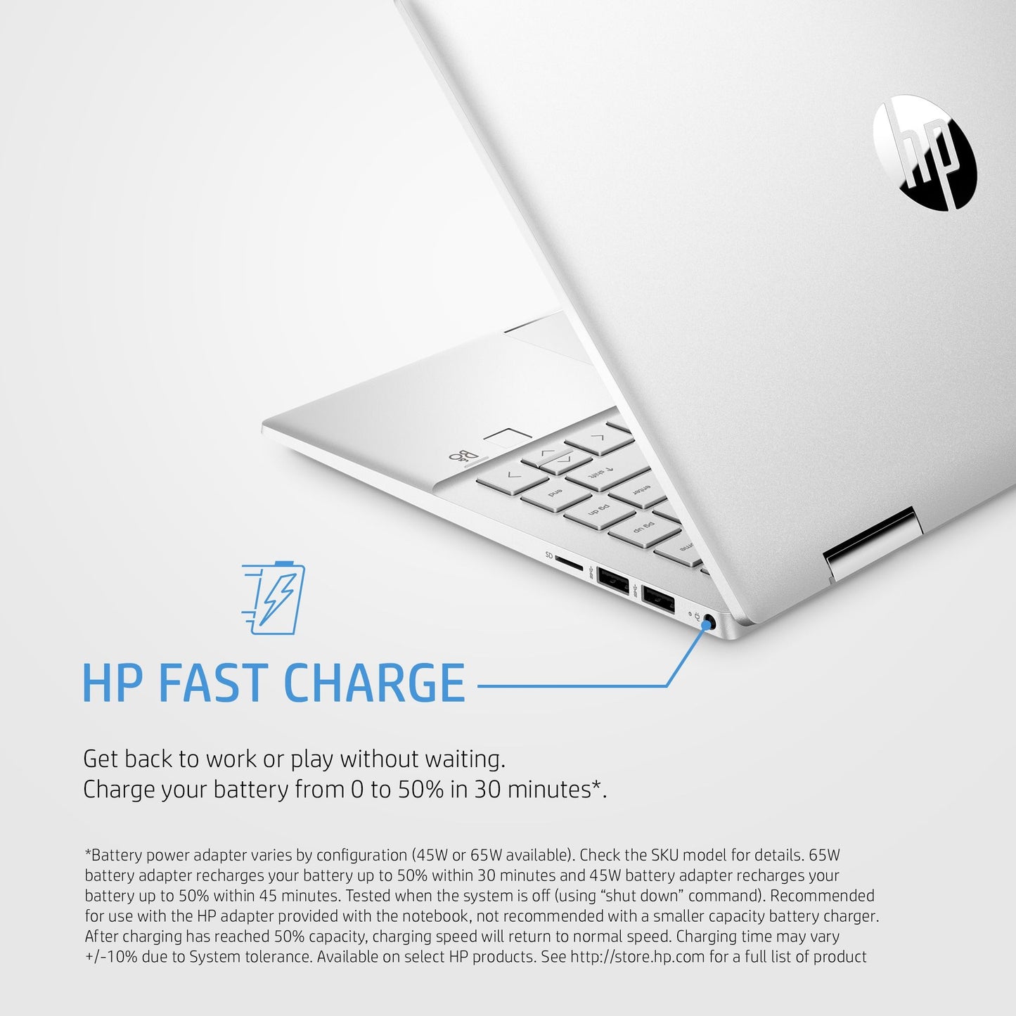 HP Pavilion x360 14-dy0520sa Hybrid (2-in-1) 35.6 cm (14") Touchscreen Full HD Intel® Pentium® Gold 7505 4 GB DDR4-SDRAM 128 GB SSD Wi-Fi 6 (802.11ax) Windows 11 Home in S mode Silver